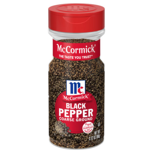 McCormick Coarse Ground Black Pepper