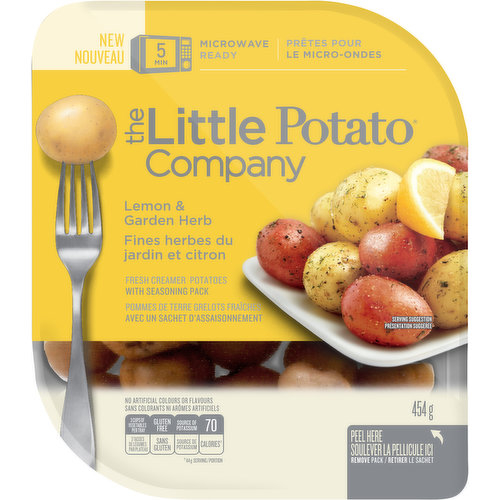 The Little Potato Company Potatoes, Fresh Creamer, Lemon & Garden Herb