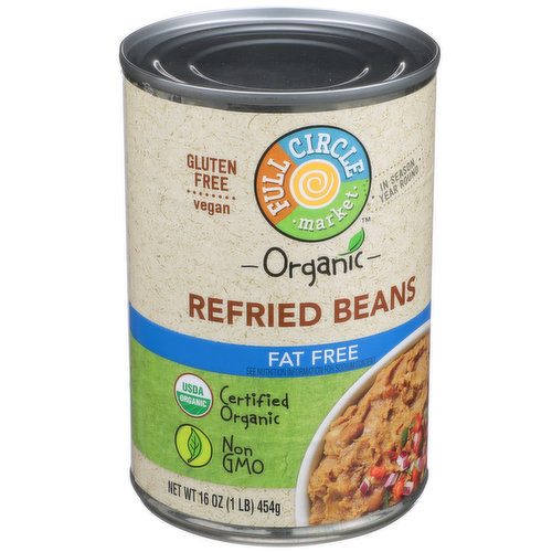 Full Circle Market Fat Free Refried Beans