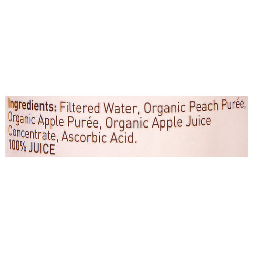 Bionaturae Organic Peach Nectar Juice - 25.4 fl oz bottle