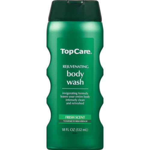 TopCare Body Wash, Rejuvenating, Fresh Scent