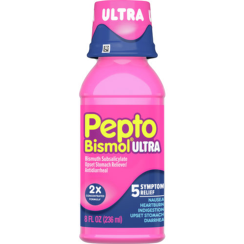 Pepto Bismol 5 Symptom Relief, Ultra