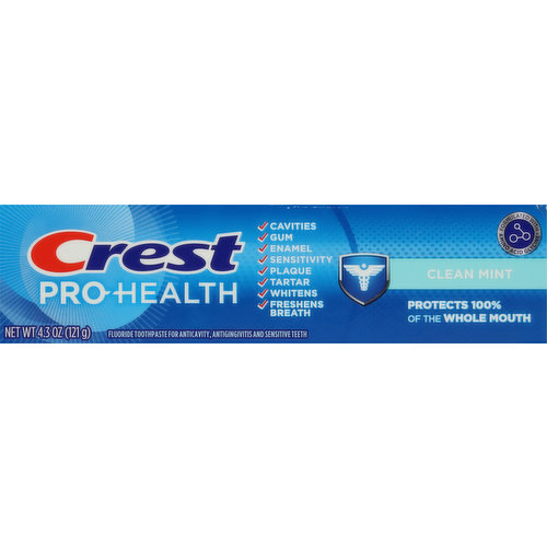 Crest Toothpaste, Clean Mint