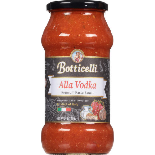 Made with Italian tomatoes. The art of Italian flavor. Botticelli Pasta Sauces are made with the finest and freshest Italian tomatoes from Parma in Italy's Food Valley; world-renowned for tomato excellence. Our sauces are prepared using traditional Italian recipes giving it a delicious homemade taste.