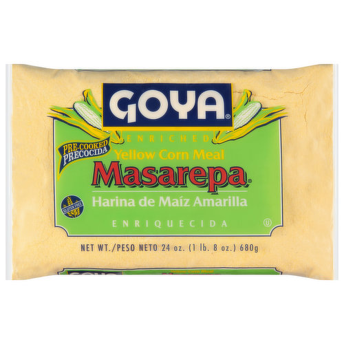 Goya Corn Meal, Yellow, Enriched