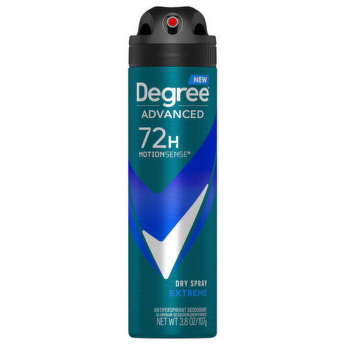 Degree Antiperspirant Deodorant, Extreme, Dry Spray