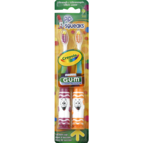 GUM Toothbrushes, Ultrasoft 232