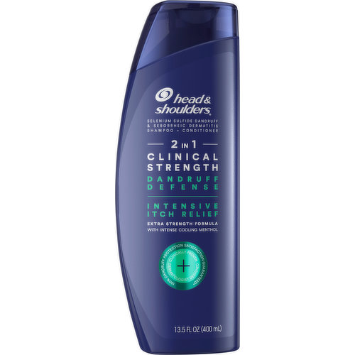 Head & Shoulders Shampoo + Conditioner, Clinical Strength, 2 in 1