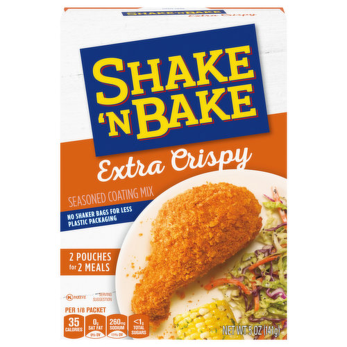 Shake 'N Bake Coating Mix, Seasoned, Extra Crispy