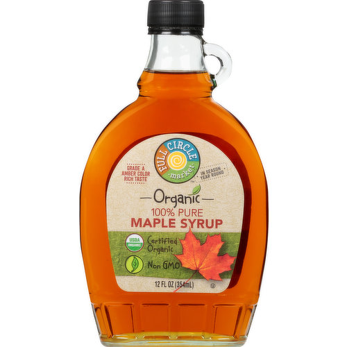 Full Circle Market Maple Syrup, 100% Pure