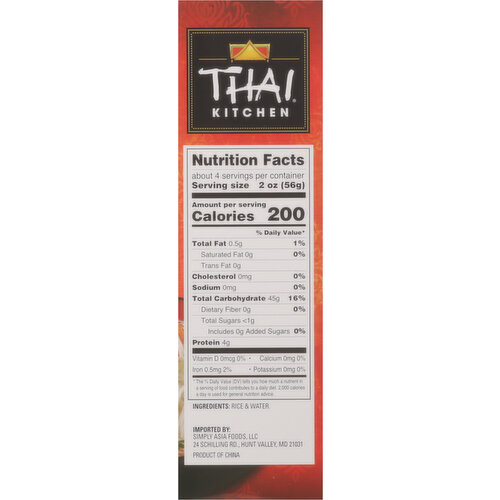 Thai Kitchen Rice Noodles, Thin