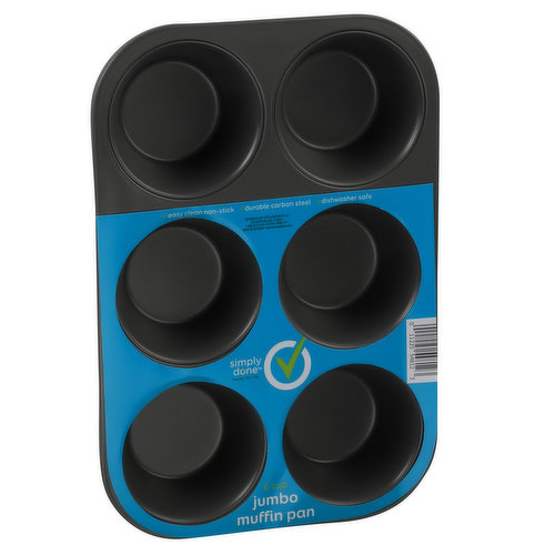 Jumbo Muffin Pan - 6 Cup