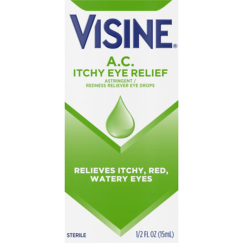 Visine Itchy Eye Relief, A.C