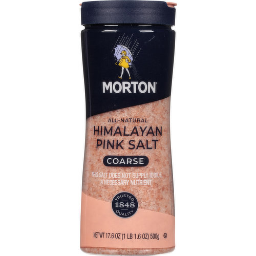 Morton Pink Salt, Himalayan, Coarse