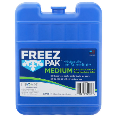 Freez Pak Ice Substitute, Reusable, Small