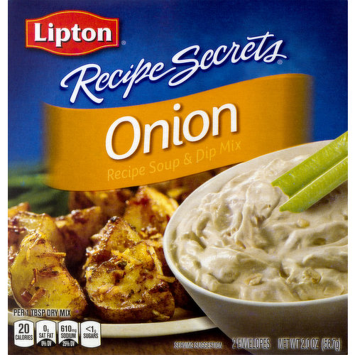 Great Value Onion Recipe Soup & Dip Mix, 2 oz