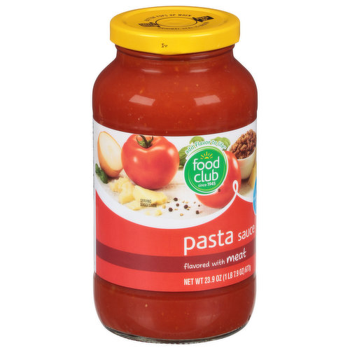 Food Club Pasta Sauce Flavored with Meat