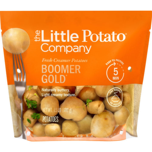 The Little Potato Company Potatoes, Fresh Creamer, Boomer Gold