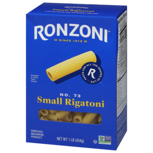 Ronzoni Rigatoni, Small, No. 73 - King Kullen