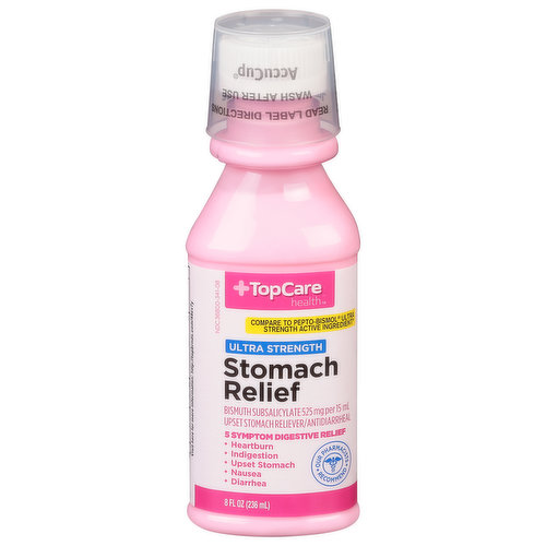 TopCare Stomach Relief, Ultra Strength, 525 mg