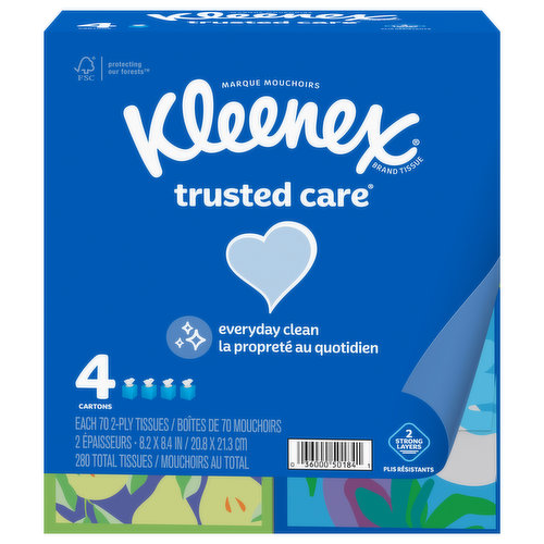 Kleenex Tissues, 2-Ply