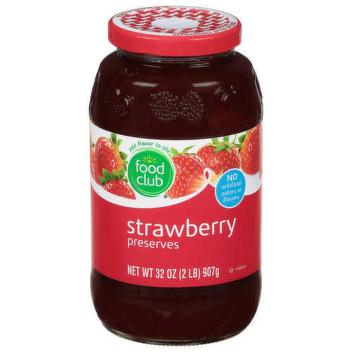 Food Club Preserves, Strawberry