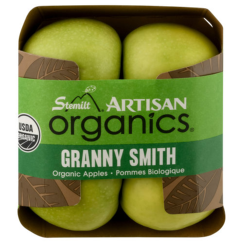 Stemilt Apples, Organic, Granny Smith