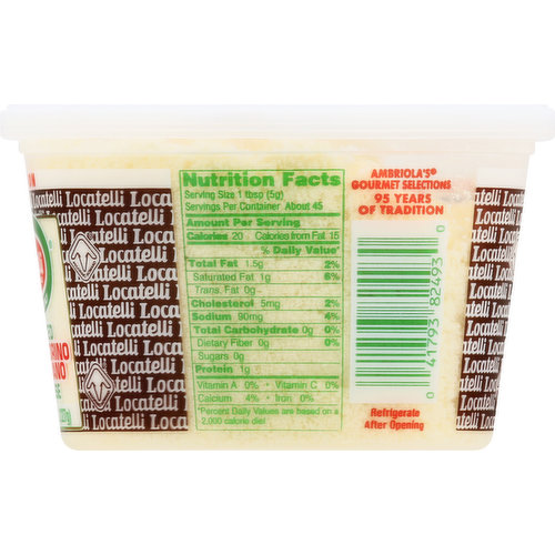 Locatelli Pecorino Romano Ceramic Storage - Fortuna's Sausage