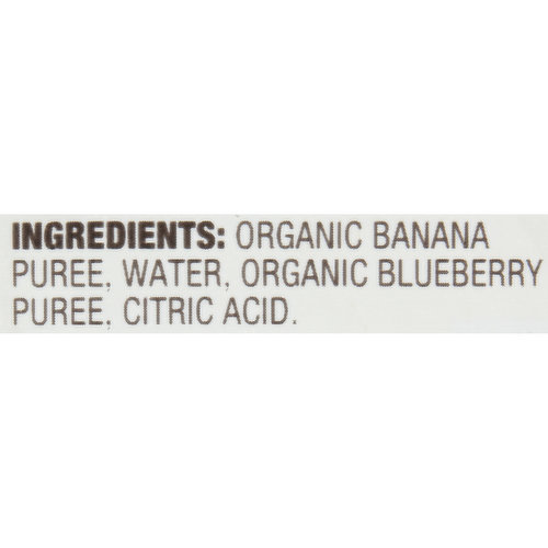 Banana Blueberry Stage 2 Baby Food Puree