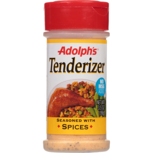 Adolph's Tenderizer, Seasoned with Spices