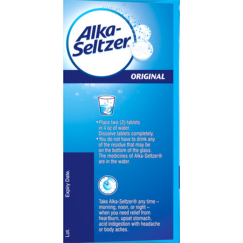 Antacid Alka-Seltzer 325 mg Tablet