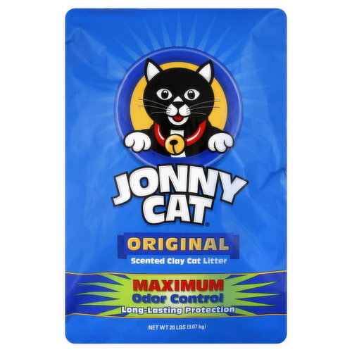 Jonny Cat Cat Litter, Scented Clay, Maximum Odor Control, Original