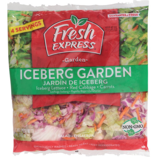 Fresh Express Salad, Iceberg Garden