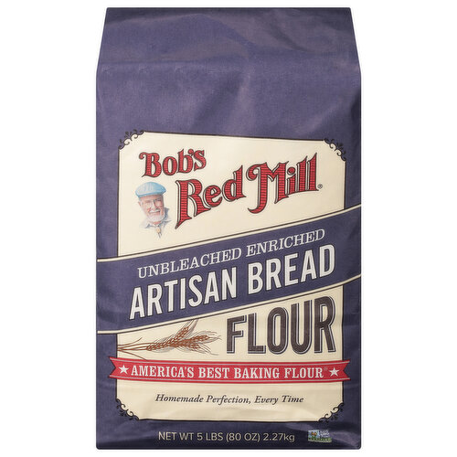 Bob's Red Mill Flour, Artisan Bread, Unbleached Enriched