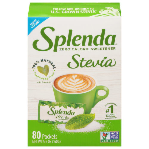 Splenda Sweetener, Zero Calorie, Stevia