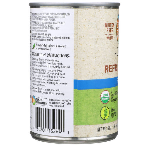 Full Circle Market Fat Free Refried Beans