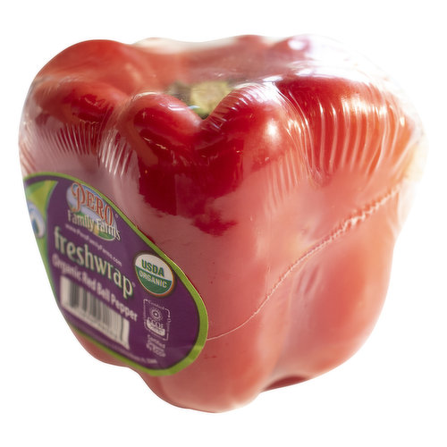 Organic Red Bell Peppers, 1 ct - Kroger