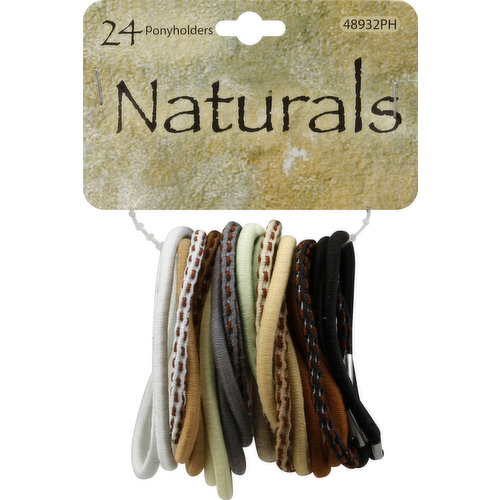 Naturals Ponyholders, Assorted