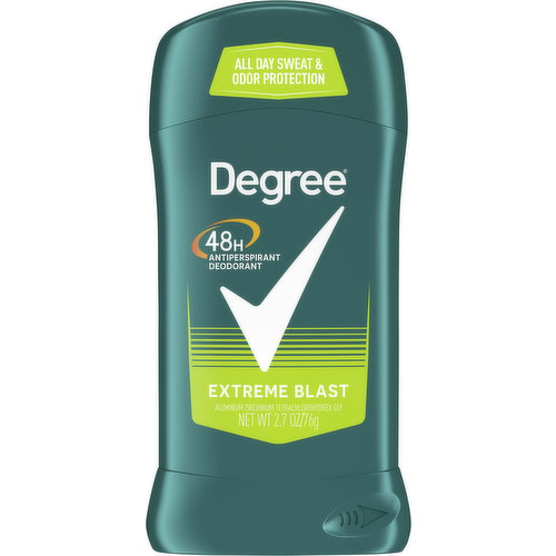 Degree Antiperspirant Deodorant, 48 H, Extreme Blast