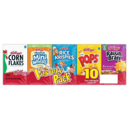 Kellogg's Cereal, Variety Pack