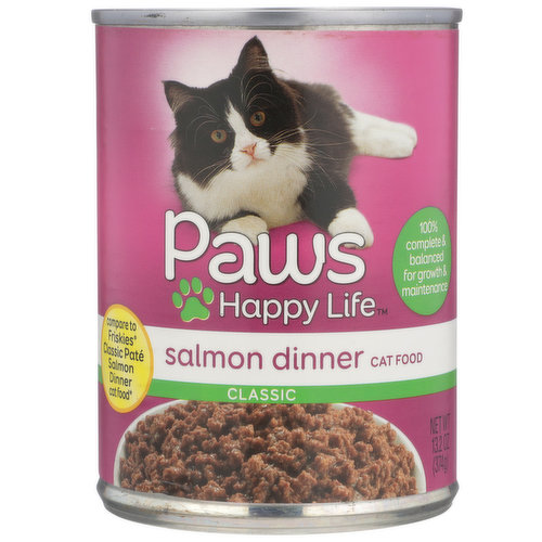 Paws Happy Life Salmon Dinner Classic Cat Food