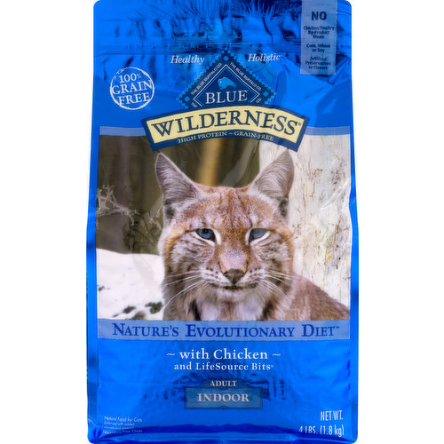 Blue Buffalo Cat Food, with Chicken and LifeSource Bits, Adult Indoor