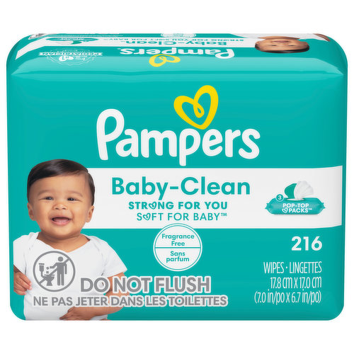 Pampers Wipes, Baby-Clean