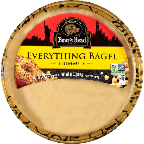 Boar's Head Hummus, Everything Bagel