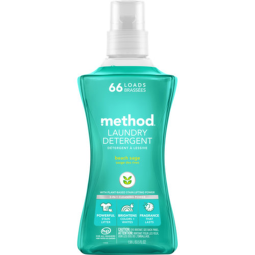 Method Laundry Detergent, Beach Sage