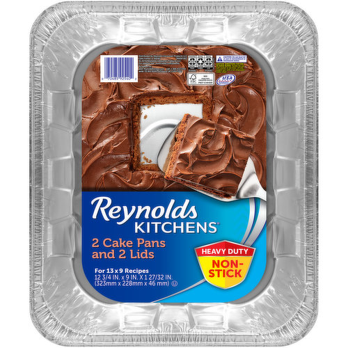 Reynolds Kitchens Cake Pans and Lids