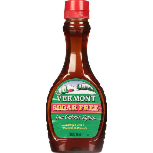 Vermont Syrup, Low Calorie, Sugar Free