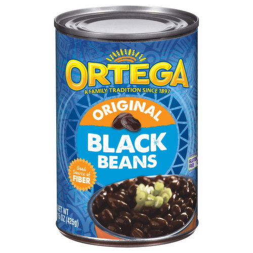 Ortega Black Beans, Original