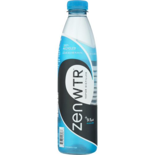 Zen Wtr Vapor Distilled Alkaline Water