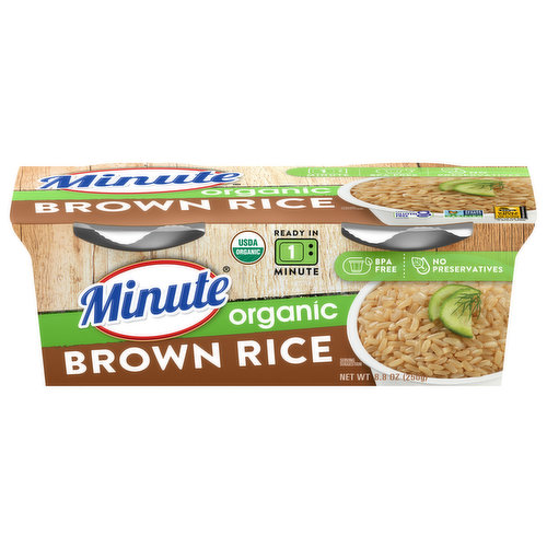 Minute Brown Rice, Organic